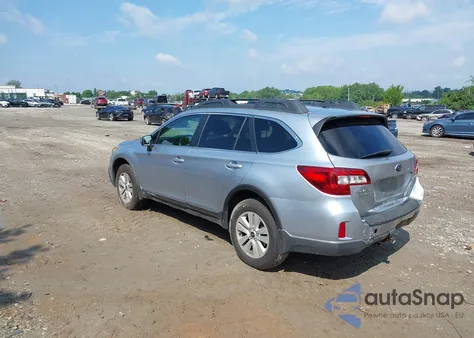 2015 Subaru Outback 2.5I Premium из США, поврежденный, VIN 4S4BSADC3F3362968